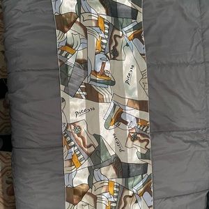 Silk Scarf Picasso Artist Unique